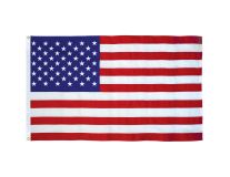 2-1/2'x4' U.S. Printed Light-Polyester Flag