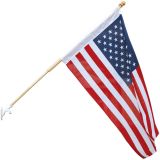 2-1/2'x4' U.S. Printed Poly-Cotton Banner Flag