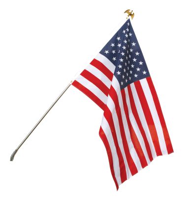 2'x3' U.S. Outdoor Economy Set with Printed Flag