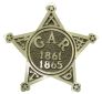 G.A.R. Aluminum Grave Marker