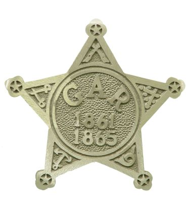 G.A.R. Aluminum Grave Marker