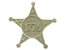 War of 1776 Aluminum Grave Marker