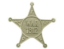 War of 1812 Aluminum Grave Marker