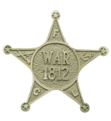 War of 1812 Aluminum Grave Marker