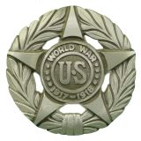 World War I Aluminum Grave Marker