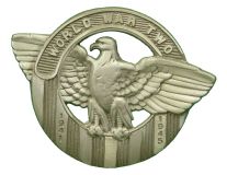 World War II Aluminum Grave Marker