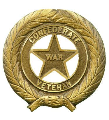 Confederate War Bronze Grave Marker
