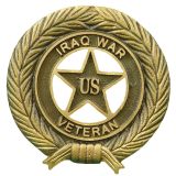 Iraq War Bronze Grave Marker