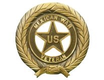 Mexican War Bronze Grave Marker