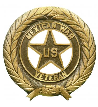 Mexican War Bronze Grave Marker