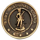National Guard Bronze Grave Marker