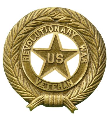 Revolutionary War Bronze Grave Marker