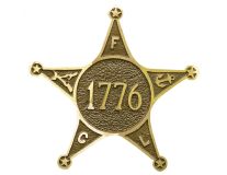 War of 1776 Bronze Grave Marker