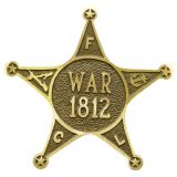 War of 1812 Bronze Grave Marker