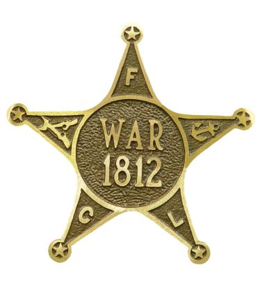 War of 1812 Bronze Grave Marker