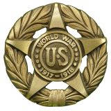 World War I Bronze Grave Marker