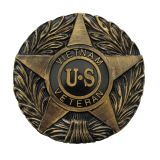 Vietnam Star Plastic Grave Marker