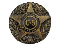Vietnam Star Plastic Grave Marker