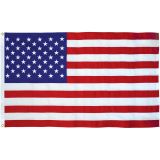 Cotton - Memorial Use U.S. Flags
