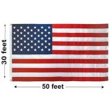 30'x50' U.S. Nylon Outdoor Flags