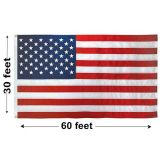 30'x60' U.S. Nylon Outdoor Flags