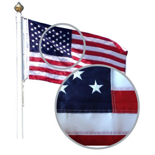 4'x6' Repatriot Outdoor Flags Recycled Material Recycled Medium