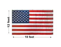 12'x18' U.S. Nylon Horizontal Banner