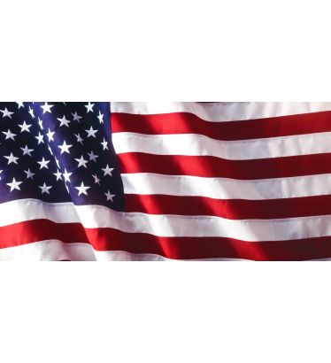 2' 4-7/16" x 4' 6" U.S. Government-Spec Outdoor Nylon Flag