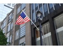 3'x5' U.S. Flag With Spinning Pole Mounting Kit