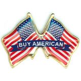 Buy American Double US Lapel Pin