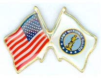 U.S./National Guard Lapel Pin