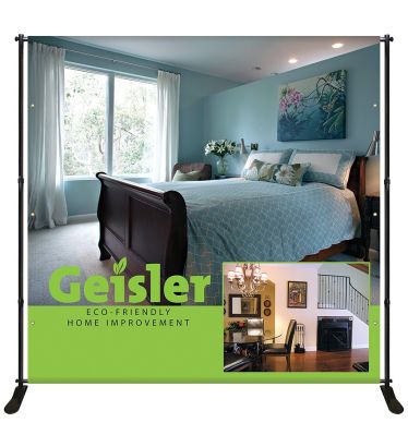 8'x8' Premium Backdrop Banner Kit