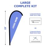 KIT - Large Commercial-Basics Blade Custom Banner