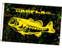 Custom 16"x24" Single Face Reverse Boat Flags