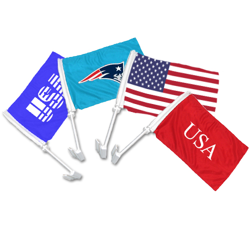 Custom 11"x15" Car Flag Car & Motorcycle Flags Tuff Flags 8882US