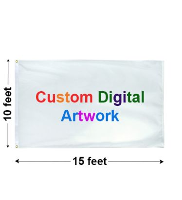 10'X15' Commercial-Basics Custom Digital Flags