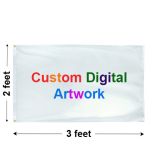 2'x3' Commercial-Basics Custom Digital Flags