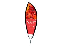 Custom 9' Single Face Reverse Edge Banner Spike Kit