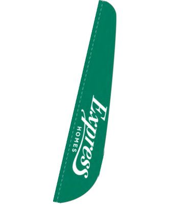 10'x3' X-Wide Feather Custom Flag