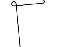 Garden Flag Stake