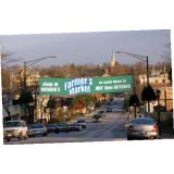 Custom 3'x16' Double Sided Vinyl Over the Road Banners