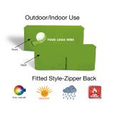 Zipper-Back Premium Custom Fitted Table Cover - All Weather