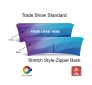 Zipper-Back Classic Custom Stretch Table Cover - Flame Retardant