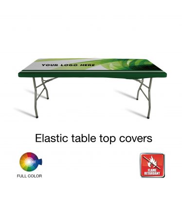 Table-Topper Classic Custom Stretch Cover - Flame Retardant