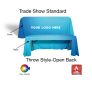 Open-Back Classic Custom Table Throw Cover - Flame Retardant