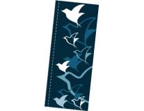 Custom 6'x2-1/2' Vertical Flags with 3" Pole Sleeve