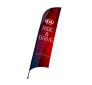 12' Wave Custom Replacement Banner - Double Face