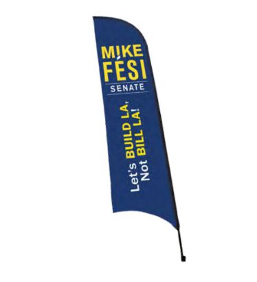 12' Wave Custom Replacement Banner - Double Face