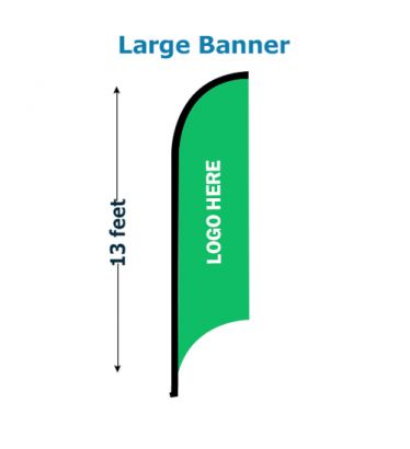 Large Commercial-Basics Wave Custom Banner