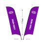 7' Wave Custom Replacement Banner - Single Face Reverse